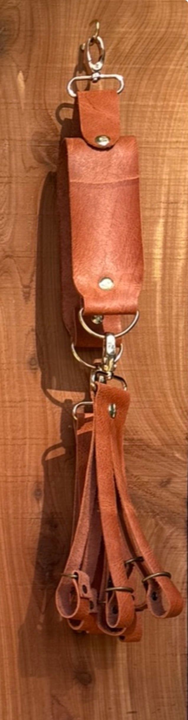 Light brown Leather Duck Tote
